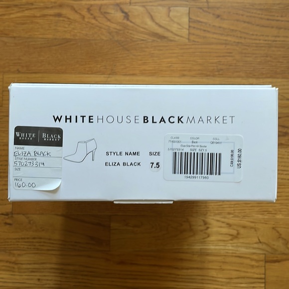 White House Black Market Eliza Booties Size 7.5M - Picture 11 of 11